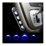 Car lighter / cigarette socket multiplier 4 outlets, 1 USB, ON/OFF switch / outlet, black color